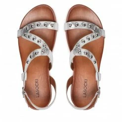 Casual Sandals Sandały LASOCKI - WI23-FRULA-02 Silver Silver -Lasocki Store Online 06 5904248658748 rz