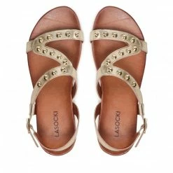 Casual Sandals Sandals LASOCKI - WI23-FRULA-02 Gold Gold -Lasocki Store Online 06 5904248658755 rz