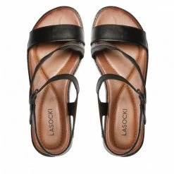 Casual Sandals Sandals LASOCKI - WI23-GIANNA-02 Black Black -Lasocki Store Online 06 5904248659097 rz