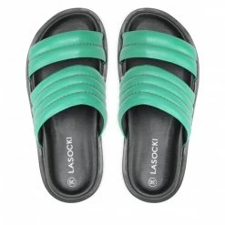 Casual Mules Slides LASOCKI - WI16-4808-05 Green Green 13 Casual Mules Slides LASOCKI - WI16-4808-05 Green Green -Lasocki Store Online 06 5904248679712 rz