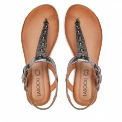 Casual Sandals Sandals LASOCKI - OCE-ARENA-35 Old Silver Silver -Lasocki Store Online 06 5904248696436 rz