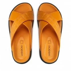 Casual Mules Slides LASOCKI - WI16-SARDYNIA-01A Yellow Yellow 13 Casual Mules Slides LASOCKI - WI16-SARDYNIA-01A Yellow Yellow -Lasocki Store Online 06 5904248785741 rz