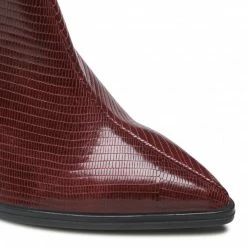 Ankle Boots LASOCKI - V501 Burgundy Dark Red -Lasocki Store Online 06 5904248961770 rz