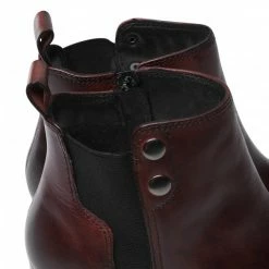 Ankle Boots LASOCKI - WB-BOUVIER-AW22-51 Burgundy Dark Red 13 Ankle Boots LASOCKI - WB-BOUVIER-AW22-51 Burgundy Dark Red -Lasocki Store Online 06 5904862109077 rz