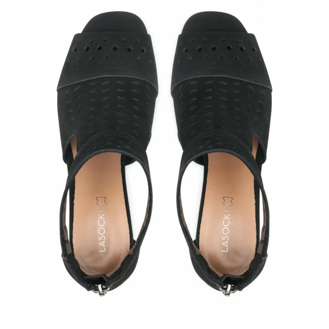 Casual Sandals Sandals LASOCKI - WYL3119-4Z Black Black 8 Casual Sandals Sandals LASOCKI - WYL3119-4Z Black Black - Image 6