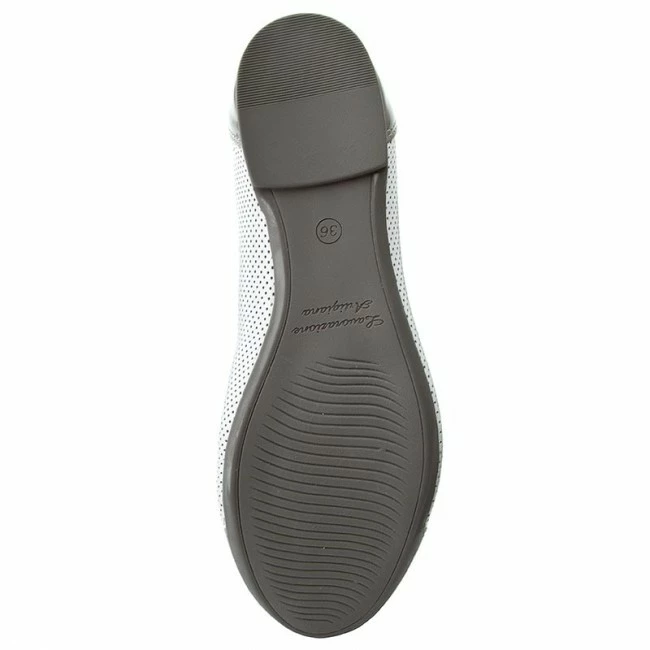 Ballerina Shoes Flats LASOCKI - SPINA-01 Biały/Szary White 8 Ballerina Shoes Flats LASOCKI - SPINA-01 Biały/Szary White - Image 6