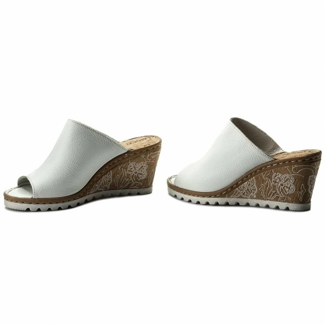 Wedges Slides LASOCKI - H686 White White 4 Wedges Slides LASOCKI - H686 White White - Image 2