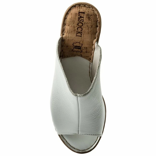 Wedges Slides LASOCKI - H686 White White 7 Wedges Slides LASOCKI - H686 White White - Image 5