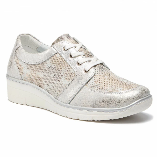 Wedge-heeled Shoes Shoes LASOCKI - WI23-2160-03 Gold Silver, Gold 2 Wedge-heeled Shoes Shoes LASOCKI - WI23-2160-03 Gold Silver, Gold