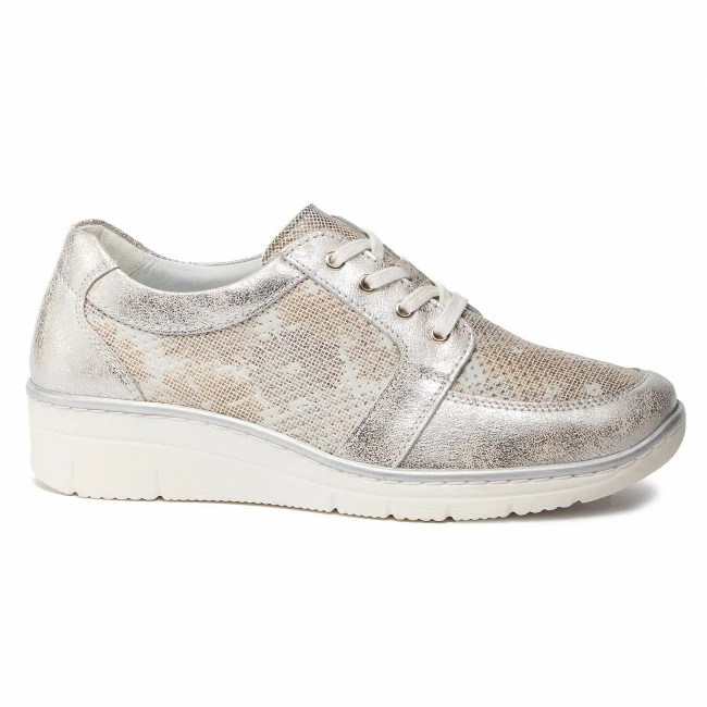 Wedge-heeled Shoes Shoes LASOCKI - WI23-2160-03 Gold Silver, Gold 3 Wedge-heeled Shoes Shoes LASOCKI - WI23-2160-03 Gold Silver, Gold - Image 2