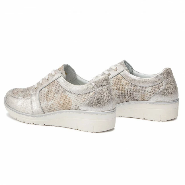 Wedge-heeled Shoes Shoes LASOCKI - WI23-2160-03 Gold Silver, Gold 4 Wedge-heeled Shoes Shoes LASOCKI - WI23-2160-03 Gold Silver, Gold - Image 3