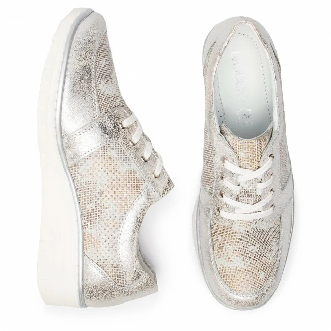 Wedge-heeled Shoes Shoes LASOCKI - WI23-2160-03 Gold Silver, Gold 6 Wedge-heeled Shoes Shoes LASOCKI - WI23-2160-03 Gold Silver, Gold - Image 5