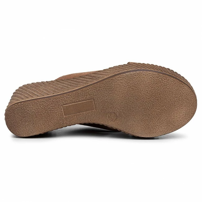Wedges Slides LASOCKI - 2211-01 Brown Brown 6 Wedges Slides LASOCKI - 2211-01 Brown Brown - Image 4