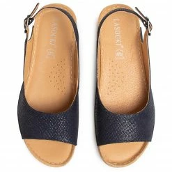 Wedges Sandals LASOCKI - 1891-02 Cobalt Blue Navy Blue -Lasocki Store Online 5903419517976 05 mt