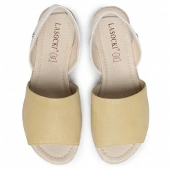 Casual Sandals Sandals LASOCKI - EST-2018-09 Green Green -Lasocki Store Online 5903419585982 04 mf