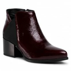 Ankle Boots LASOCKI - 70814-01 Maroon Dark Red