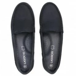 Moccasins LASOCKI - WI16-ZUZA-01 Cobalt Blue Navy Blue -Lasocki Store Online 5903698316123 05 pa