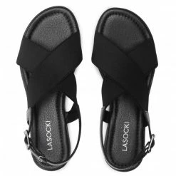 Casual Sandals Sandals LASOCKI - OCE-ARENA-11 Black Black -Lasocki Store Online 5903698499888 06 rz