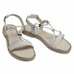 Casual Sandals Sandals LASOCKI - WI23-FOXI-16 White White -Lasocki Store Online 5903698505701 04 rz