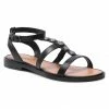 Casual Sandals Sandals LASOCKI - WI23-FOXI-24 Black Black -Lasocki Store Online 5903698506166 01 rz