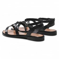 Casual Sandals Sandals LASOCKI - WI23-FOXI-24 Black Black -Lasocki Store Online 5903698506166 02 rz