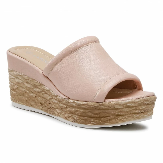Wedges Slides LASOCKI - WI16-2247-01 Light Pink Pink 3 Wedges Slides LASOCKI - WI16-2247-01 Light Pink Pink