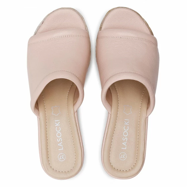 Wedges Slides LASOCKI - WI16-2247-01 Light Pink Pink 8 Wedges Slides LASOCKI - WI16-2247-01 Light Pink Pink - Image 6