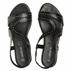 Casual Sandals Sandals LASOCKI - WI16-CINEY-03 Black Black -Lasocki Store Online 5903698552156 06 rz