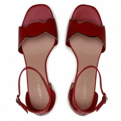 Casual Sandals Sandals LASOCKI - 2051K-06 Red Red -Lasocki Store Online 5903698610863 06 rz