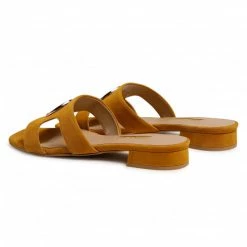 Casual Mules Slides LASOCKI - 1871-02 Yellow Yellow -Lasocki Store Online 5903698624730 02 rz