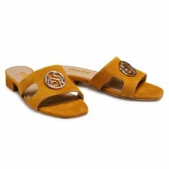 Casual Mules Slides LASOCKI - 1871-02 Yellow Yellow -Lasocki Store Online 5903698624730 04 rz
