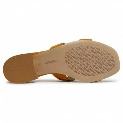 Casual Mules Slides LASOCKI - 1871-02 Yellow Yellow -Lasocki Store Online 5903698624730 06 rz