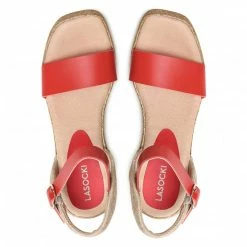 Espadrilles LASOCKI - S101 Red Red -Lasocki Store Online 5903698637273 06 rz