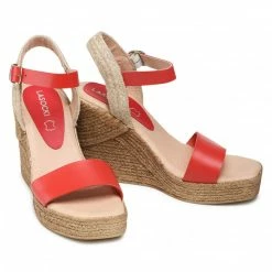 Espadrilles LASOCKI - S101 Red Red -Lasocki Store Online 5903698637273 07 rz