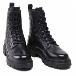 Trekker Boots Hiking Boots LASOCKI - EST-DONNA-04 Black Black -Lasocki Store Online 5904248105754 07 rz