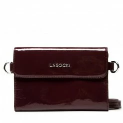 Cross Body Bags Handbag LASOCKI - 2W1-020-AW21 Maroon Dark Red
