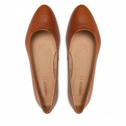 Ballerina Shoes Flats LASOCKI - RST-KAJA-01 Camel 1 Brown -Lasocki Store Online 5904248169947 04 rz