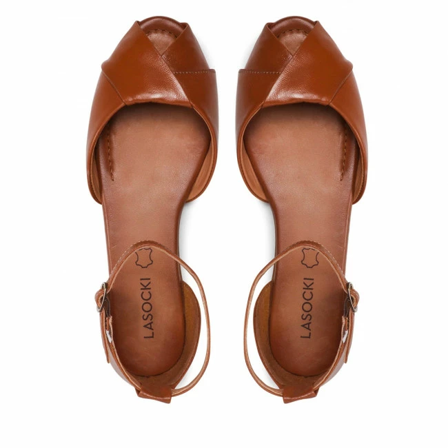 Casual Sandals Sandals LASOCKI - WI23-SORANO-04 Camel Brown 8 Casual Sandals Sandals LASOCKI - WI23-SORANO-04 Camel Brown - Image 6