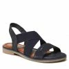 Casual Sandals Sandals LASOCKI - WI16-DOROTHY-01 Cobalt Blue Navy Blue -Lasocki Store Online 5904248295233 01 rz