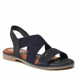 Casual Sandals Sandals LASOCKI - WI16-DOROTHY-01 Cobalt Blue Navy Blue