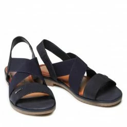 Casual Sandals Sandals LASOCKI - WI16-DOROTHY-01 Cobalt Blue Navy Blue -Lasocki Store Online 5904248295233 08 rz