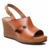 Casual Sandals Sandals LASOCKI - WI23-283-08 Camel Brown