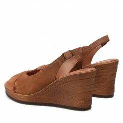 Wedges Sandals LASOCKI - WI23-283-04 Camel Brown 10 Wedges Sandals LASOCKI - WI23-283-04 Camel Brown -Lasocki Store Online 5904248389529 02 rz