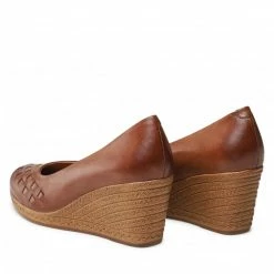 Wedge-heeled Shoes Shoes LASOCKI - WI23-2282-07 Camel Brown -Lasocki Store Online 5904248390389 02 rz