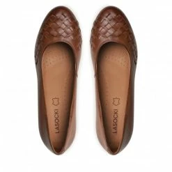 Wedge-heeled Shoes Shoes LASOCKI - WI23-2282-07 Camel Brown -Lasocki Store Online 5904248390389 07d rz