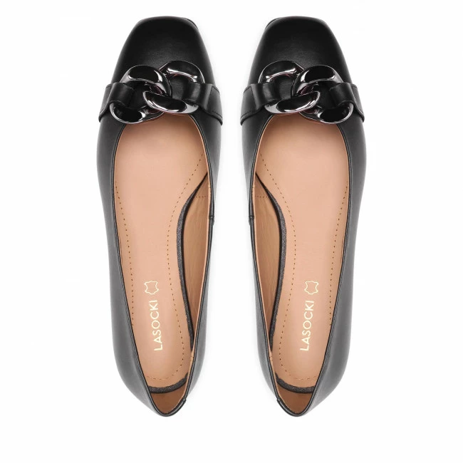 Ballerina Shoes Flats LASOCKI - RST-IRENA-04 Black Black 8 Ballerina Shoes Flats LASOCKI - RST-IRENA-04 Black Black - Image 6