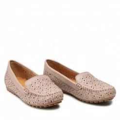 Moccasins LASOCKI - EST-AMRITA-02 Beige Beige -Lasocki Store Online 5904248403775 08 rz