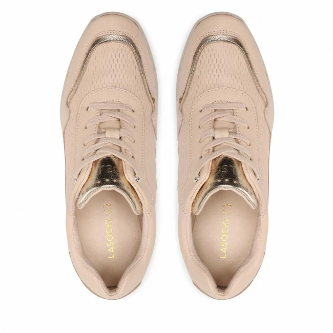 Sneakers Trainers LASOCKI - EST-2218-09 Beige Beige 8 Sneakers Trainers LASOCKI - EST-2218-09 Beige Beige - Image 6