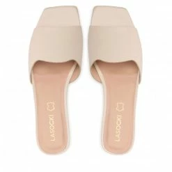 Casual Mules Slides LASOCKI - U246 Beige Beige -Lasocki Store Online 5904248570590 06 rz