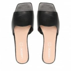 Casual Mules Slides LASOCKI - U246 Black Black -Lasocki Store Online 5904248570637 06 rz